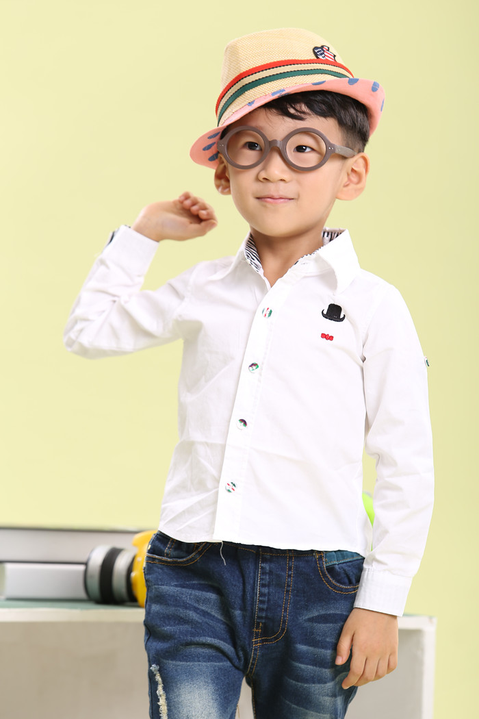 Chemise enfant à manche longue - Ref 2084327 Image 26