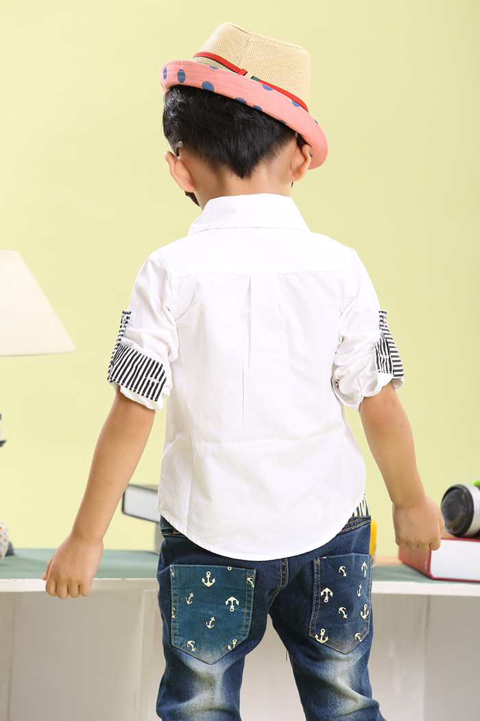 Chemise enfant à manche longue - Ref 2084327 Image 29