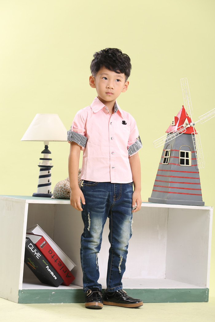Chemise enfant à manche longue - Ref 2084327 Image 41