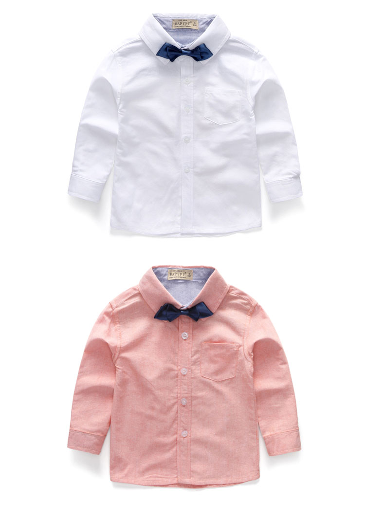 Chemise garcon à manche longue - Ref 2082540 Image 13