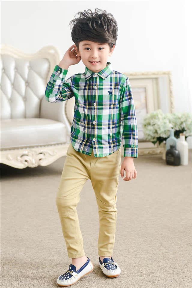 Chemise garcon à manche longue - Ref 2082549 Image 34