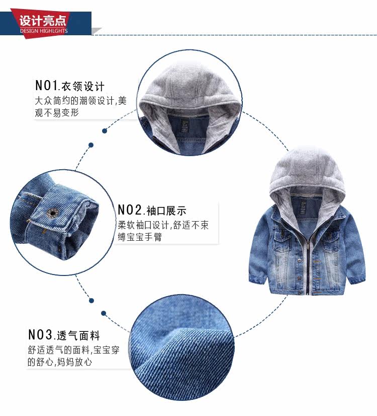 Blouson pour garcon en toile - Ref 2157814 Image 7