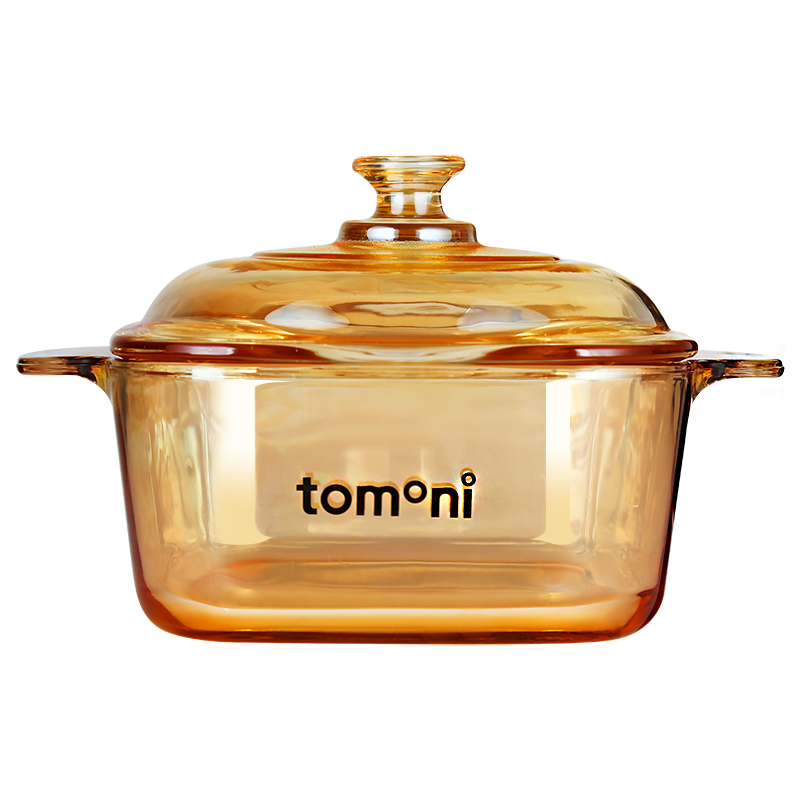 Stew soup bowl with lid 1000ml tempered glass heat-resistant soup pot stew pot microwave oven refrigerator special - Taobao