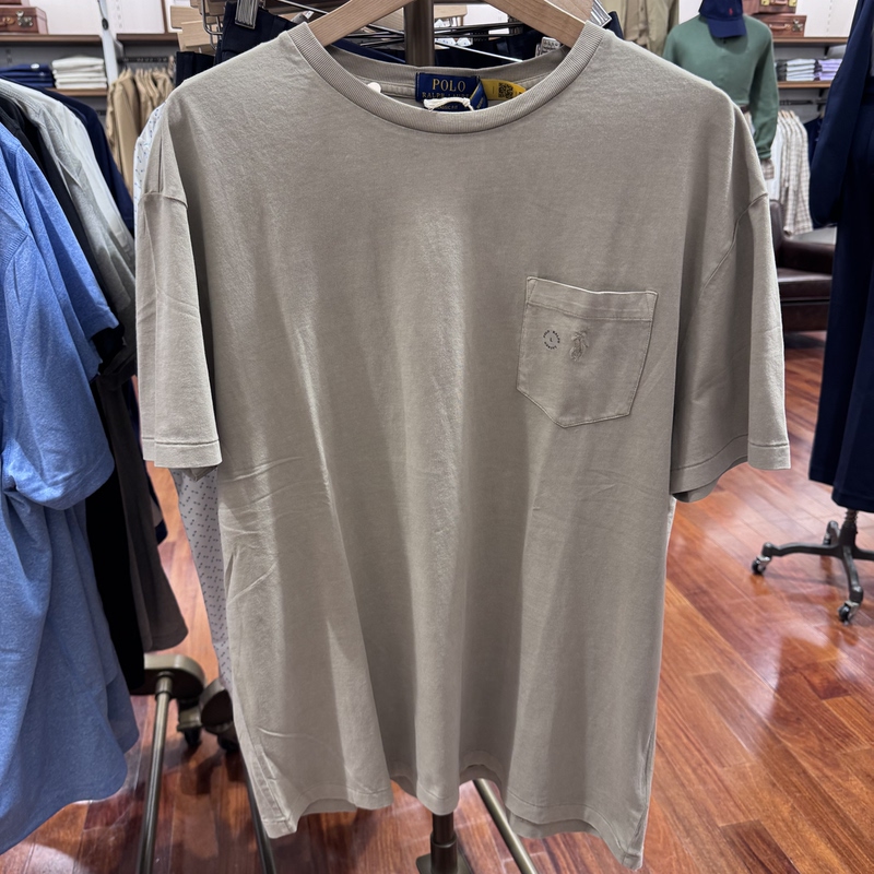 Ralph Lauren Polo Ralph Lauren Men's 26 Round Neck Pocket Pony Logo Summer Short-Sleeve T-Shirt Casual Ralph Lauren Polo Ralph Lauren Men's 26 Round Neck Pocket Pony Logo Summer Short-Sleeve T-Shirt Casual