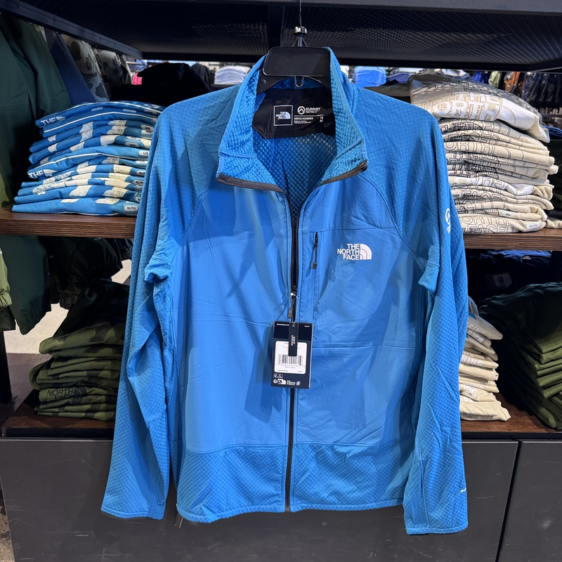 The North Face Men's Diamond Fleece Half-Zip Full-Zip Pullover Long Sleeve Sweatshirt Jacket