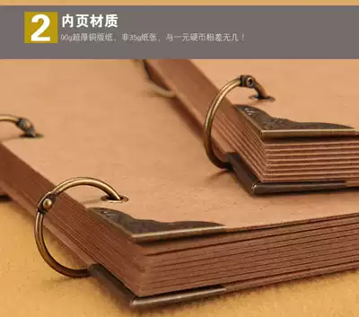 Kraft paper menu hand-painted menu this personality creative handwritten loose-leaf recipe wine list DIY Bar Cafe