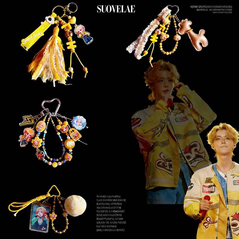 Liu Han's Fan Merchandise: Phone/Purse Charms/Keychains