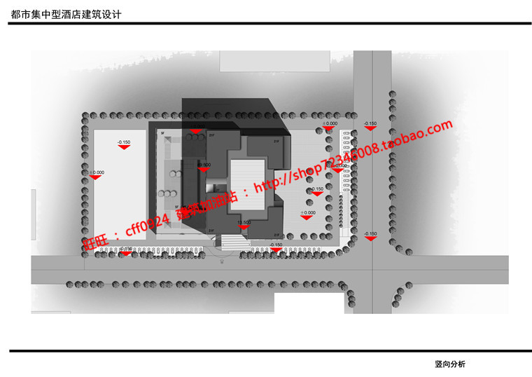 NO01839都市集中型酒店宾馆旅馆宿舍cad图纸文本ppt效果图-12