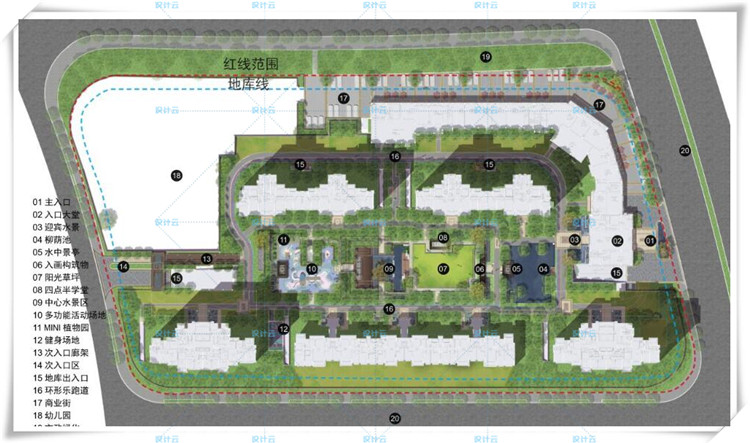 TU01028旭辉-景观方案+cad+SU模型-10