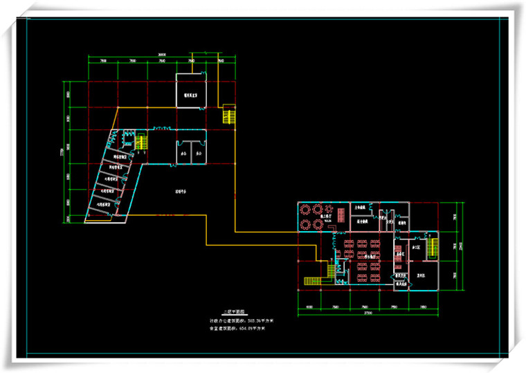 JZ256三林三所公建学校小学cad平立总图+su模型+cad图纸+效果图-19