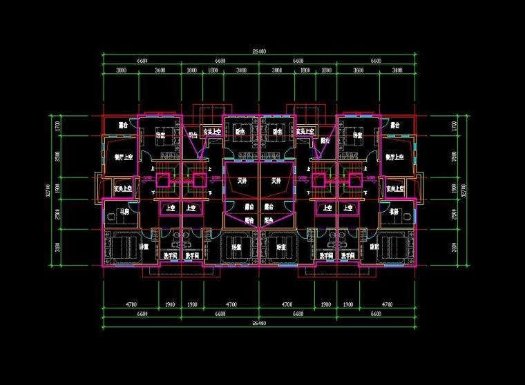 DB03394地中海风格联排别墅合院别墅商业街设计文本CAD+SU模型-36