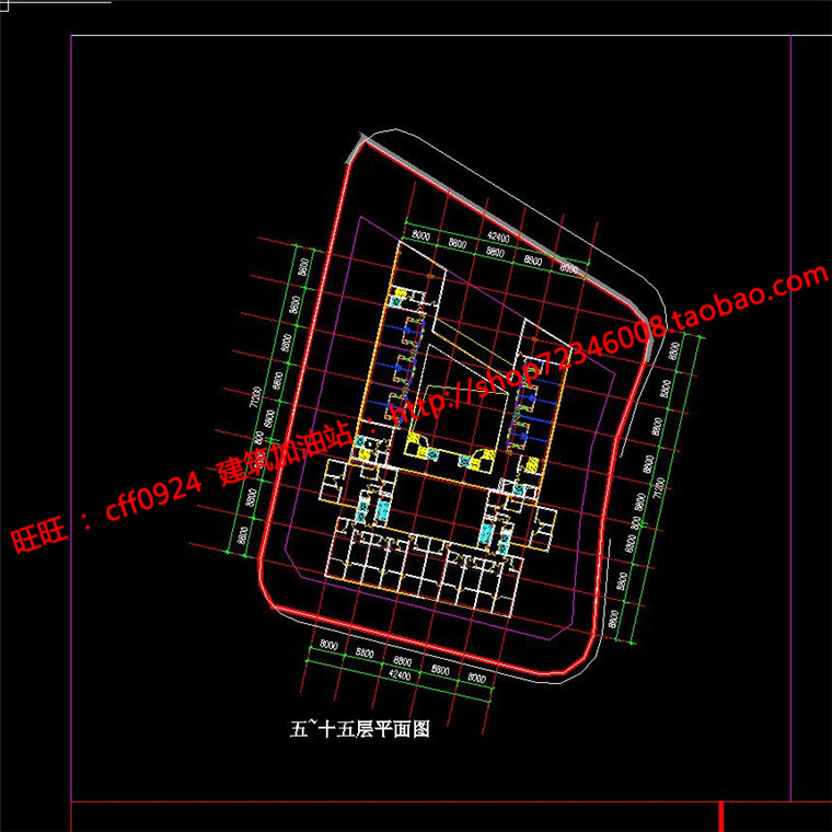 NO01759旅馆宾馆建筑都市精品酒店设计su模型cad图纸ppt文本-31