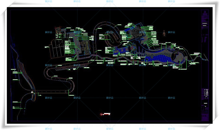 TU00494重庆龙湖照母山舜山府景观设计文本CAD施工图SU模型-6