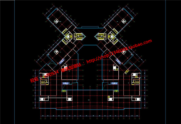 NO01883公建写字楼办公大厦城市建筑方案cad图纸文本效果图-39