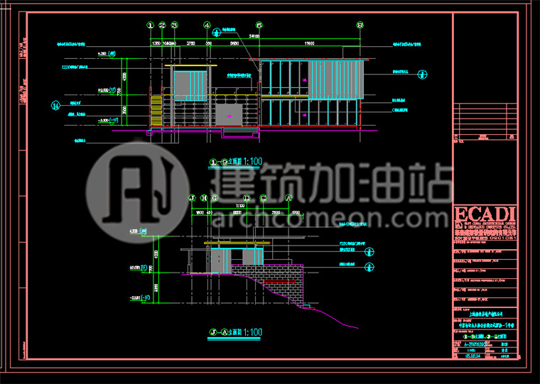 JZ023山地别墅  SU模型 别墅cad 别墅设计  别墅效果图方案-14