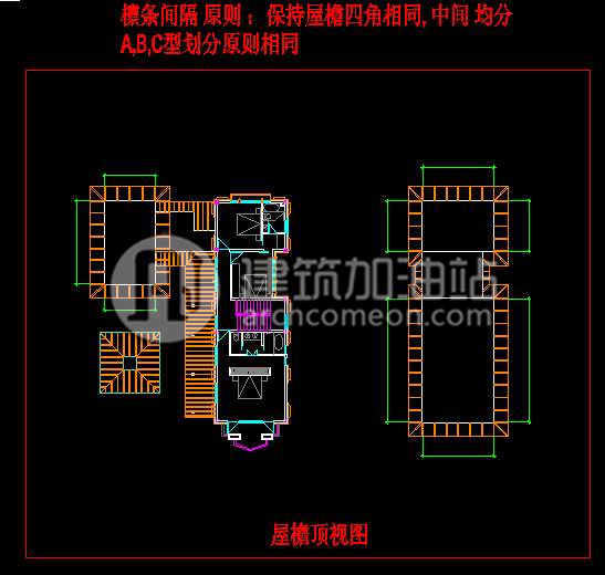 整套别墅设计 Sketchup模型 CAD图纸 建筑效果图 别墅项目 施...-12