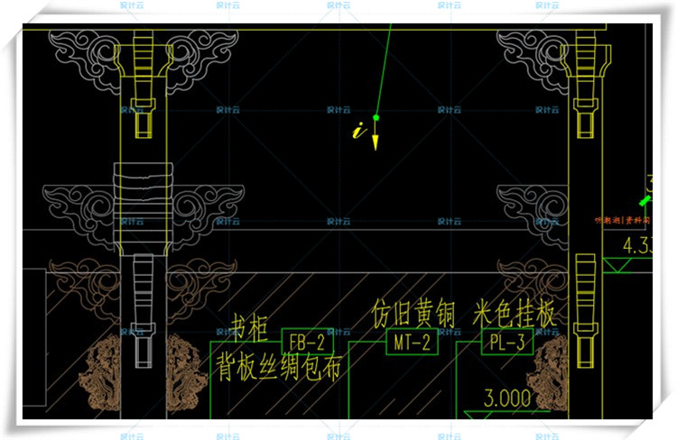 TU00572梁建国北京集美组万柳书院会所+CAD施工图+效果图软...-8