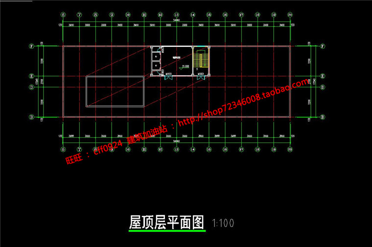 NO01370多层现代办公楼方案图纸cad总图平立剖效果图及psd排版-8