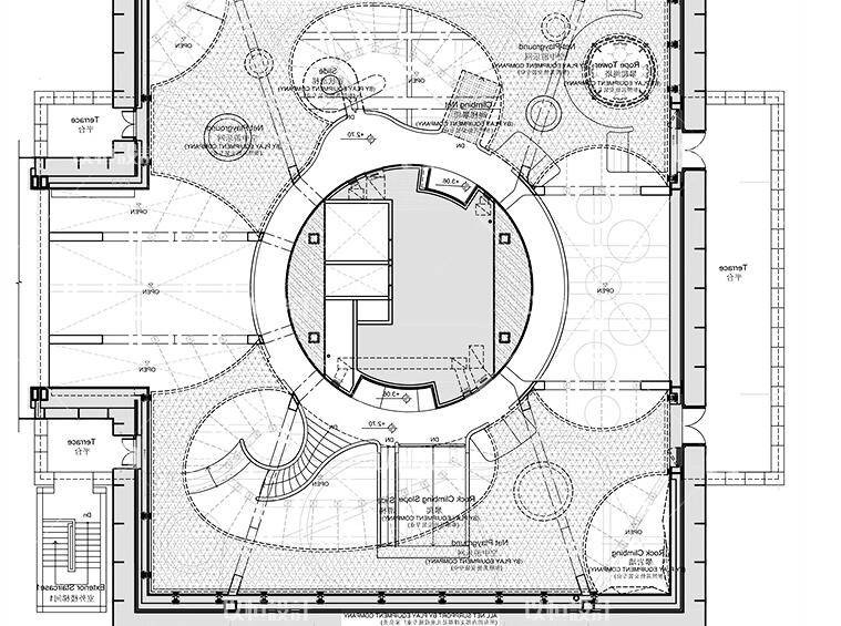 YH01912商业商场儿童体验区深化设计 现代公共空间CAD+方案...-5