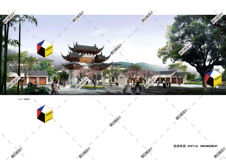 TU03011美丽乡村景观建筑改造旅游规划设计文本su模型合集PPT-6