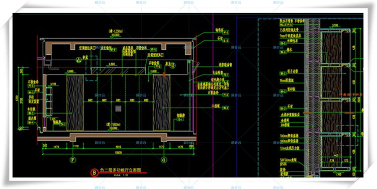 TU00572梁建国北京集美组万柳书院会所+CAD施工图+效果图软...-25