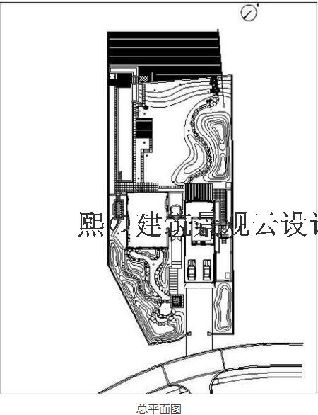 DB01336景观园林CAD施工图欧式风格别墅私家花园欧式别墅庭...-10