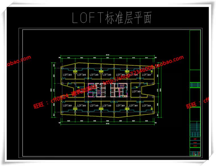 JZ230大型商业综合体/商业中心SU模型+cad图纸+效果图-12