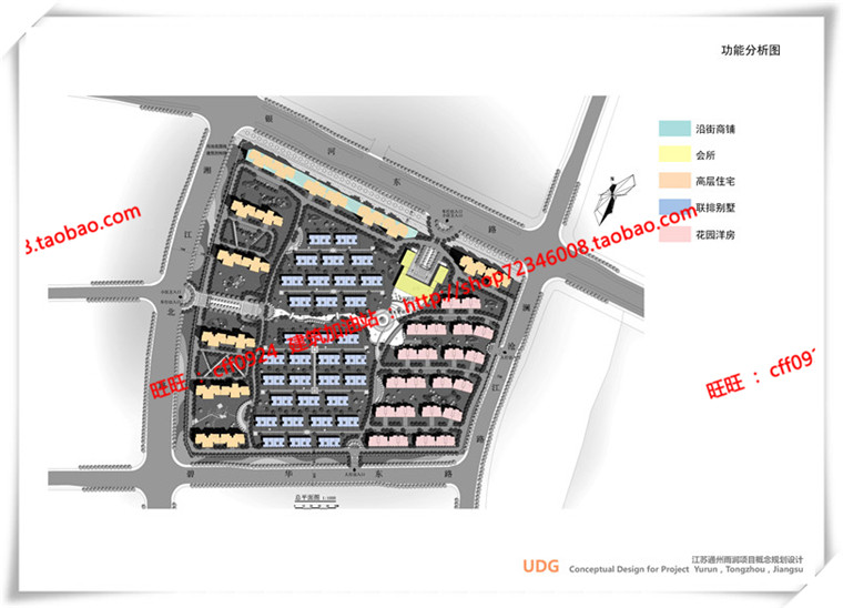 JZ298香山住宅小区 小区规划cad图纸/SU模型/效果图-20