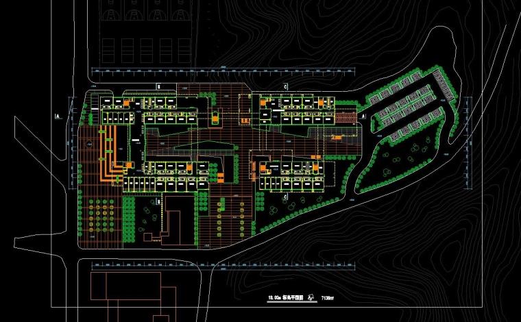 DB03373南京工业大学行政楼教学楼图书馆CAD、SU模型-14