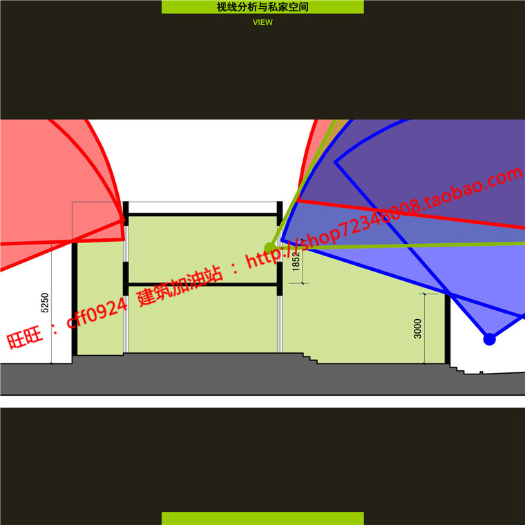 NO01079绿地别墅群居住建筑中式风格建筑su模型+cad图纸+ppt文本-15