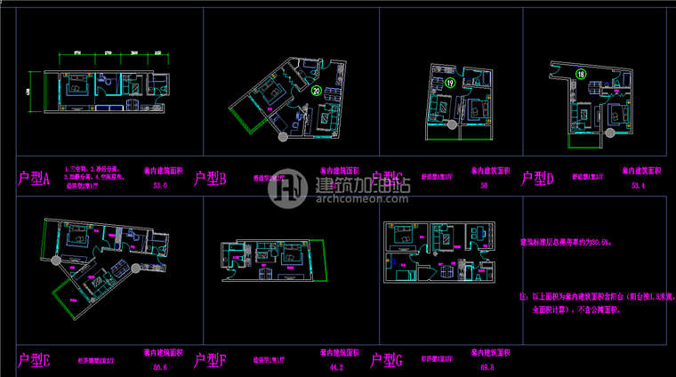 JZ072高层办公 办公综合体 SU模型 cad图纸效果图-9