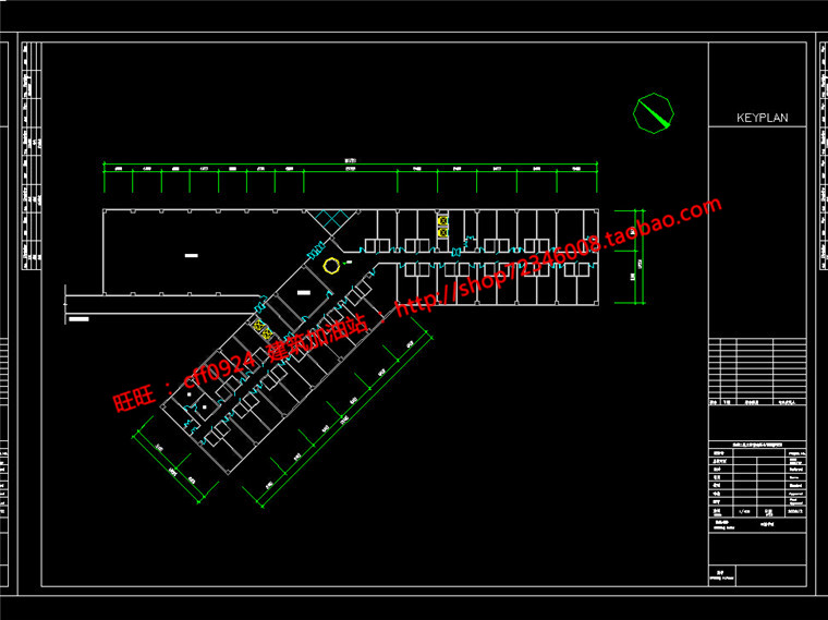 NO00524酒店宾馆建筑方案设计su模型+cad图纸-10