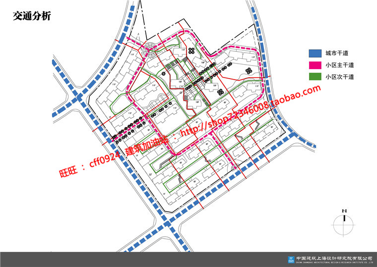 NO01884小区规划建筑方案设计cad图纸平面户型文本效果图-17