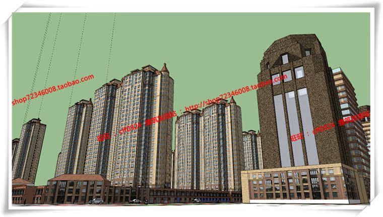 JZ266小区规划方案文本包含SU模型+cad总图+PPT文本-6