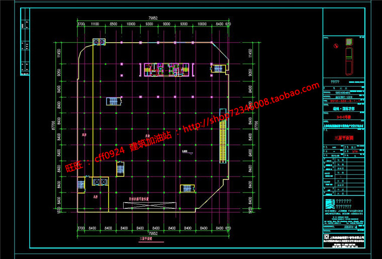 NO01083商业综合体办公酒店商业建筑方案设计报建扩初cad图...-15