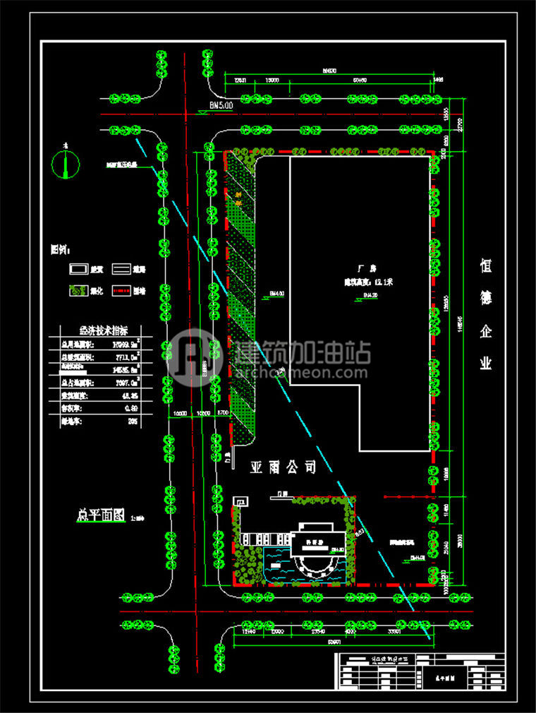 JZ114工业厂房建筑方案设计包含SU模型+cad图纸+效果图-9