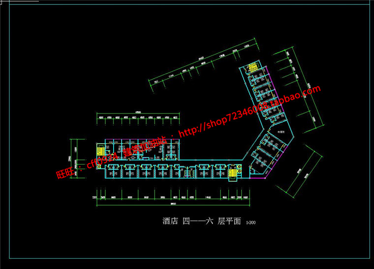 NO01126温泉别墅区规划改造项目含别墅群酒店cad图纸su模型-22