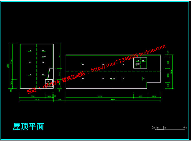 NO00300档案信息馆教学楼办公楼cad图纸su模型效果图全套-16