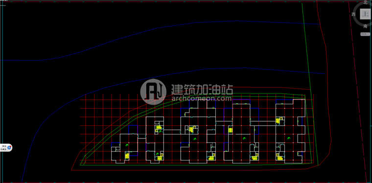 JZ070贵广办公园区设计 办公楼cad图纸SU模型 效果图-25