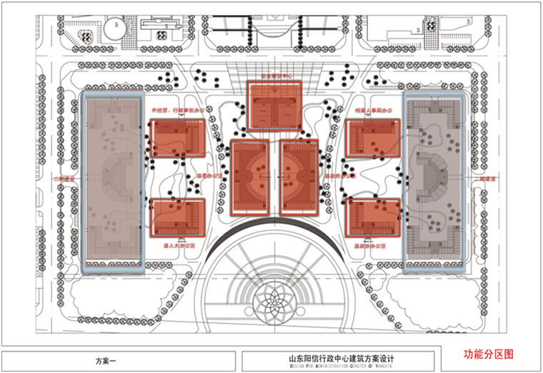 DB00090行政现代办公楼行政中心方案设计SU模型+CAD图纸+效果图-15