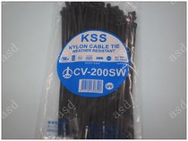 3 * 200 Taiwan importe KSS résistant aux intempéries résistant aux UV feuillard avec CV-200SW noir 3 2 * 203mm