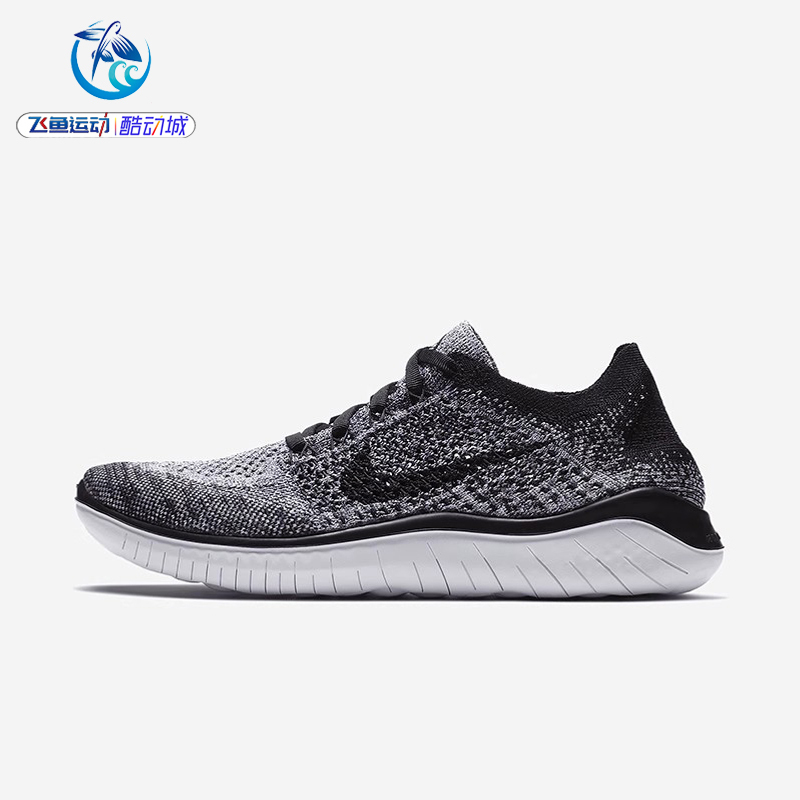 Nike Free Rn Flyknit 2018 Barefoot Women's Sports Running Shoes 942839-101