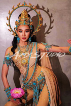 Amy Family Bar Gogo Golden Dai Ethnic Play Out of Exotic Scenery Thai India Mega Themed Party New