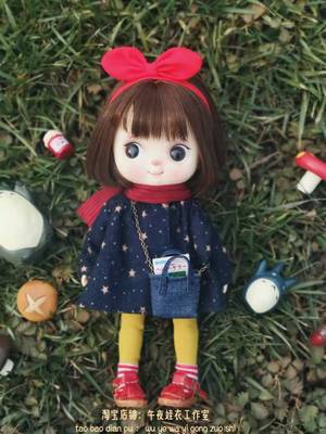 taobao agent Midnight Baby clothes Studio BLYTHEBJD6 points 8 points Savage baby OB24OB22Licca woolen coat