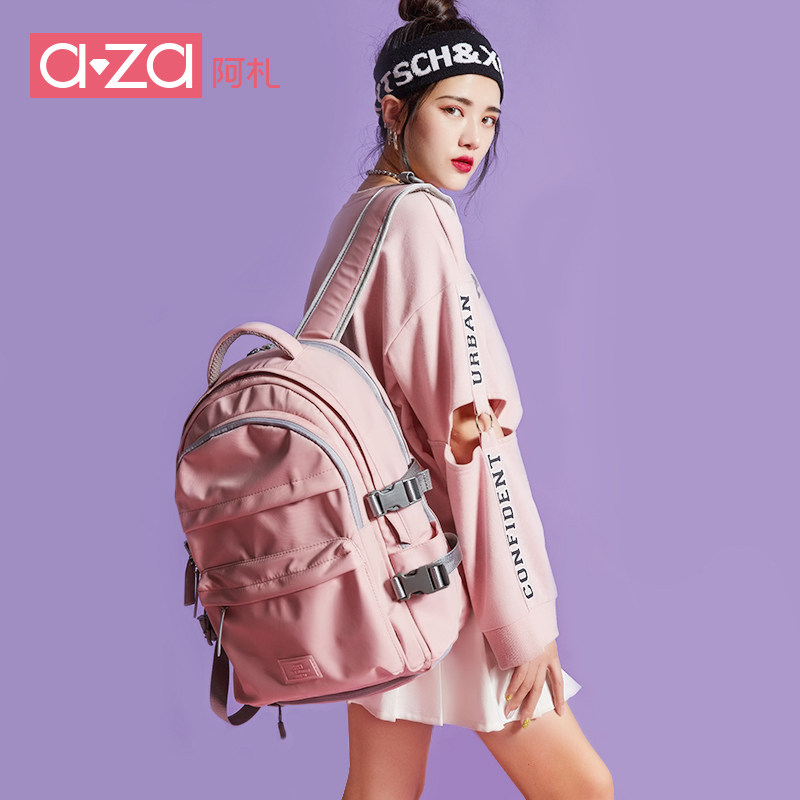 Aza practical backpack backpack backpack short trip bag large capacity lightweight sports bag dry wet separation fitness bag women