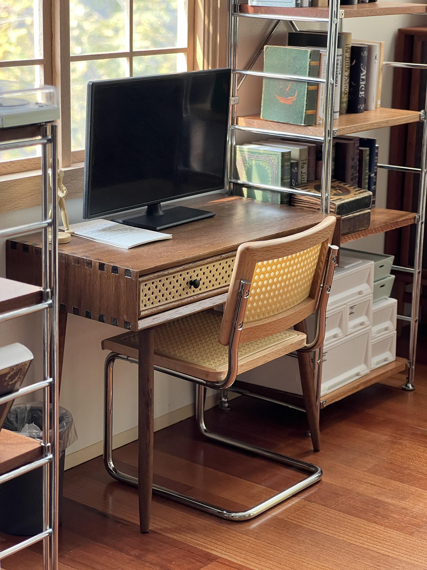 bjd场景道具娃屋 悬臂坐椅/弯管椅 6分娃屋家俱迷你微缩模型玩具