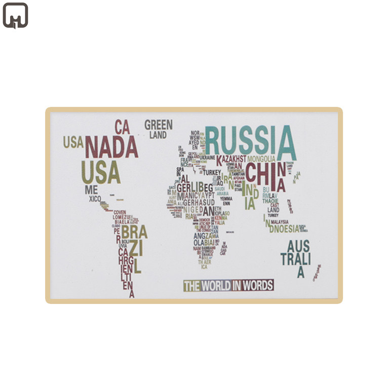 bjd场景道具娃屋 玩具】超大号壁画相框地图抽象画6分12分bjdob11迷你模型娃屋摆件 Soybean Bian Bu