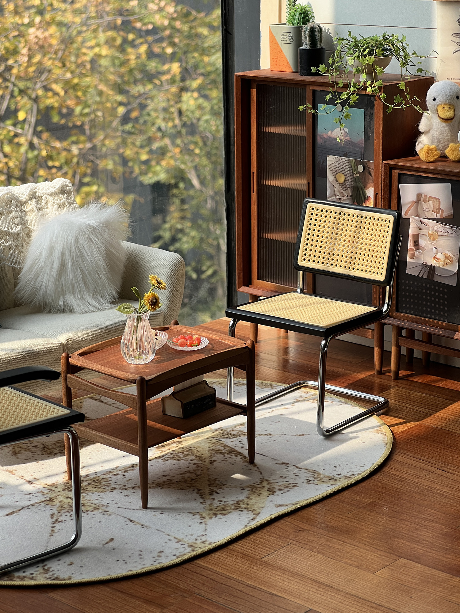 bjd场景道具娃屋 悬臂坐椅/弯管椅 6分娃屋家俱迷你微缩模型玩具