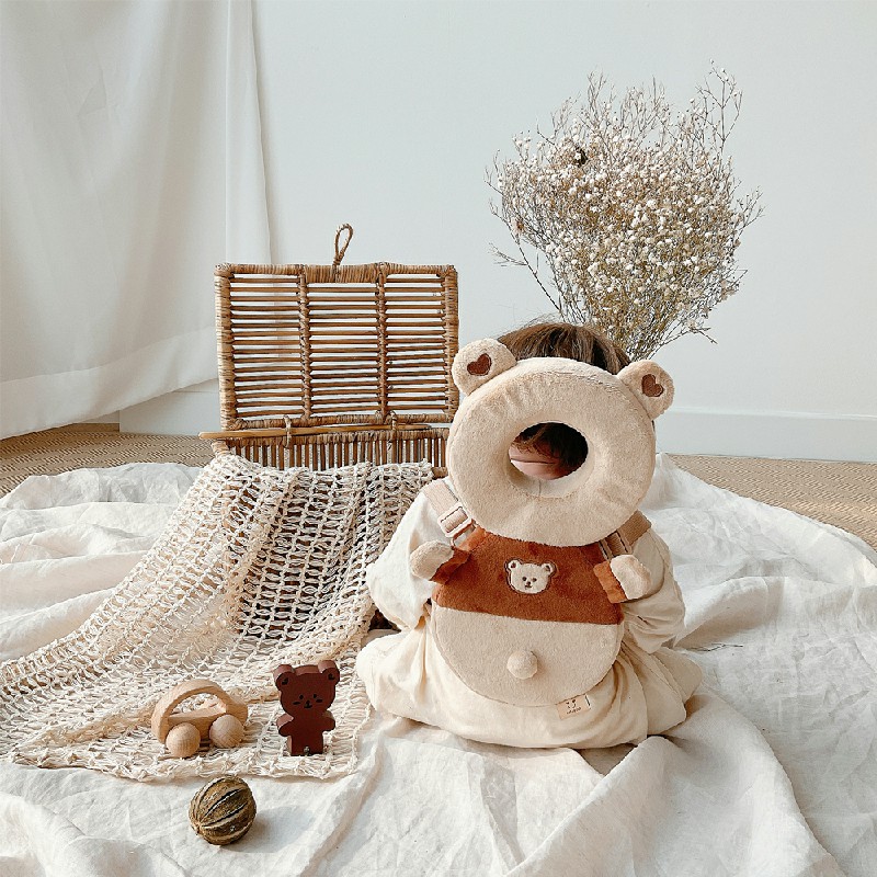 Korea ins wind baby anti-fall head care back pillows baby learn walking children learn walking head autumn/winter protection cushion