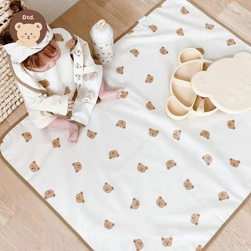 Korean in air baby waterproof mattress washable leakage and leakage mattress freshman baby care four seasons universal mattress